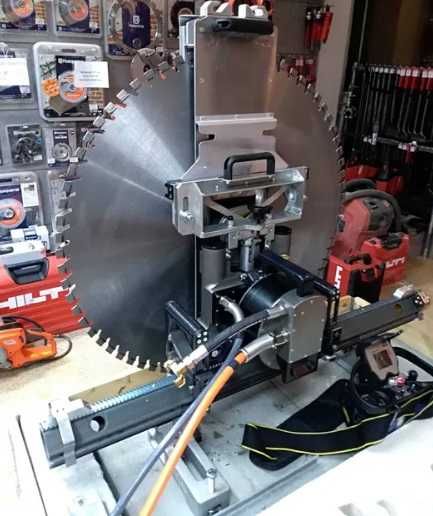 ++Nowa Piła Ścienna Tyrolit WSE 1621 (Cięcie do 74cm) + Tarcza 800mm - B2B++
