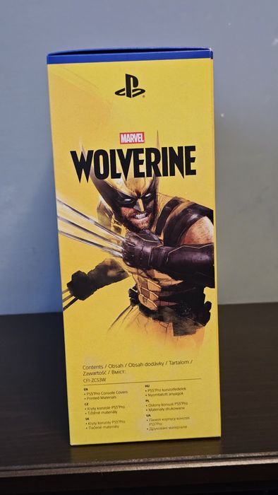 Osłona konsoli PlayStation 5 Pro – edycja limitowana: Adamantium Marvel’s Wolverine