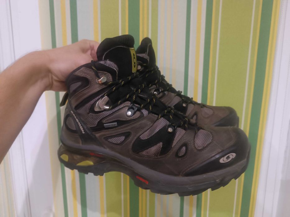 Ботинки берцы Salomon Quest 4 D goreTex 42 размер 26.5 см