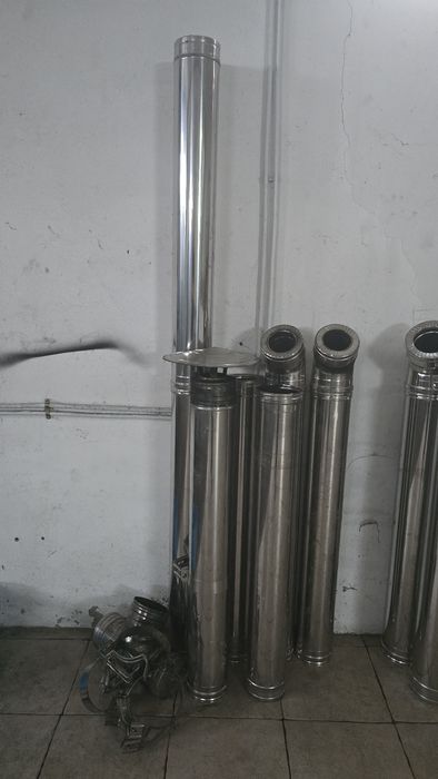 Tubos inox para chaminé