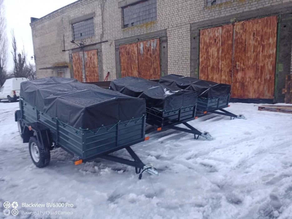 Прицеп двух метровый самая низкая цена в Украине Тент Люкс в подарок