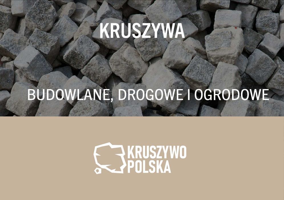 Piasek Żwir Tłuczeń Kliniec Ziemia Kruszywo z Transportem
