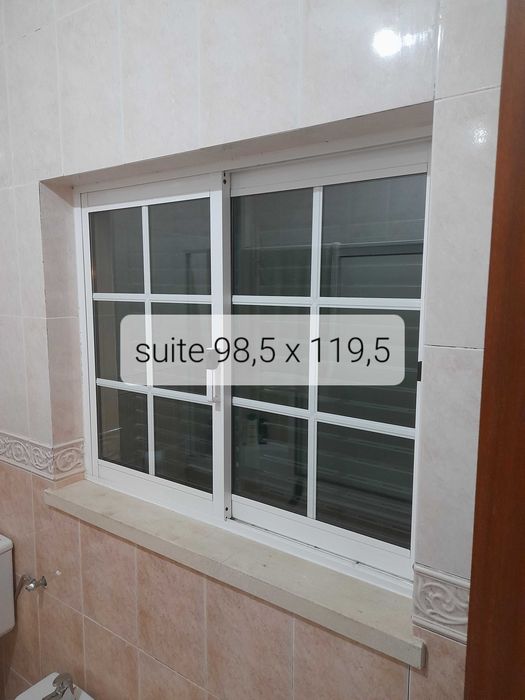 Janelas aluminio branco
