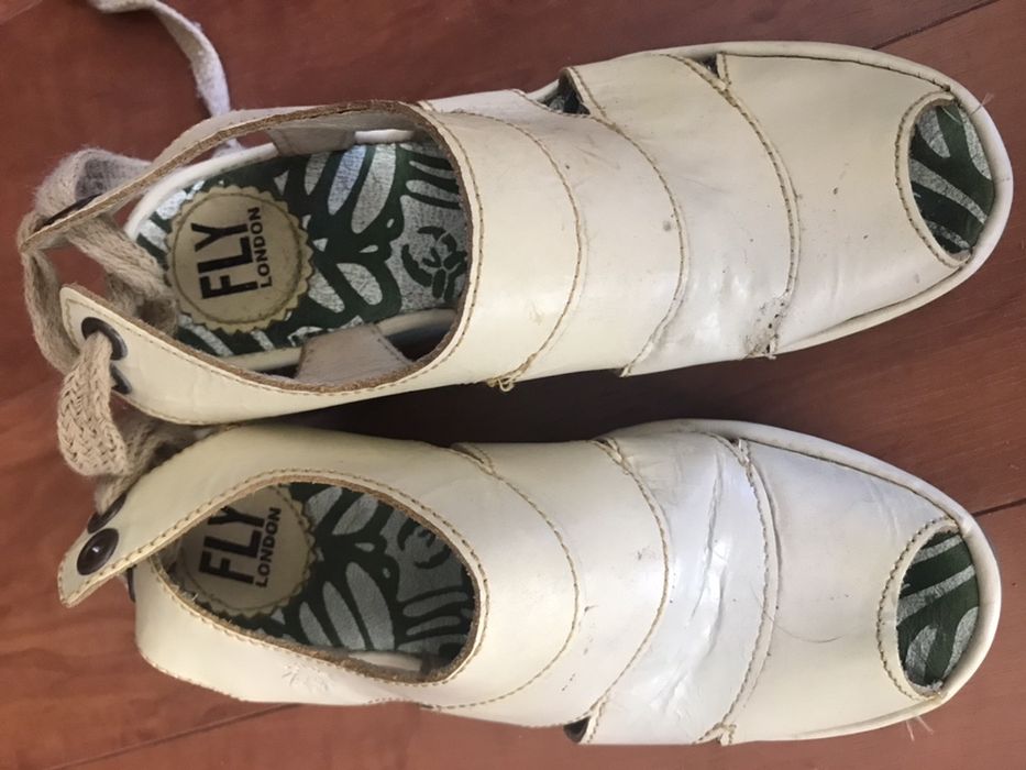 Sandalias de cunha fly london T. 36