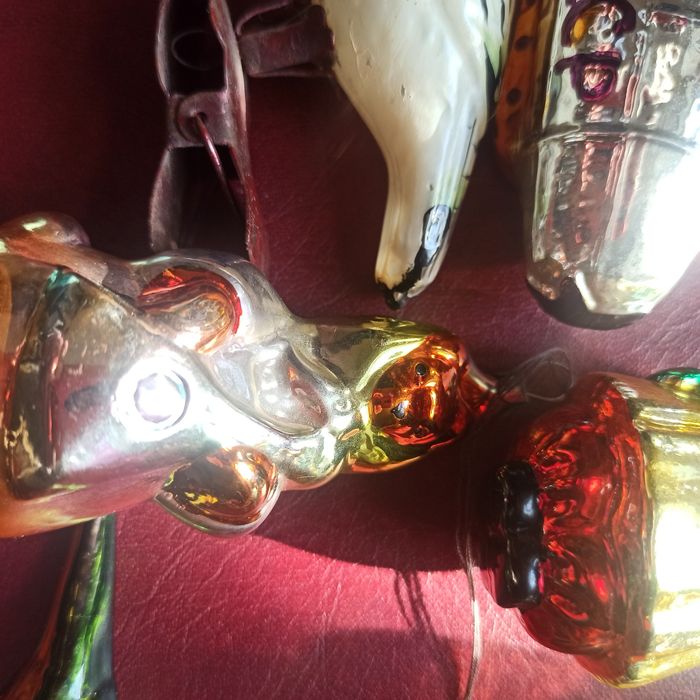 Ёлочные игрушки для ёлки стекло