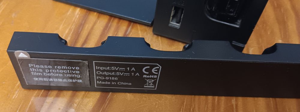 Estação de carregamento para comandos Joy-Con da Nintendo Switch