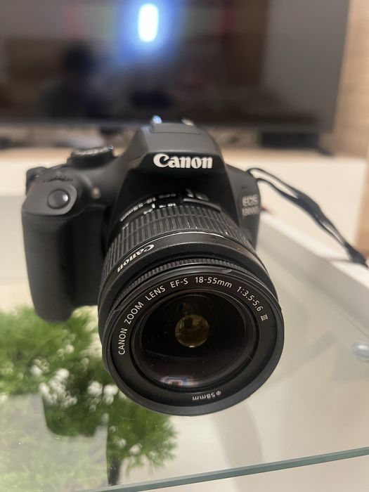Canon 1300d  + lente