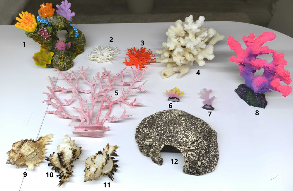 Штучні корали для акваріума