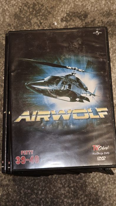 Zestaw serial Airwolf 40 płyt dvd