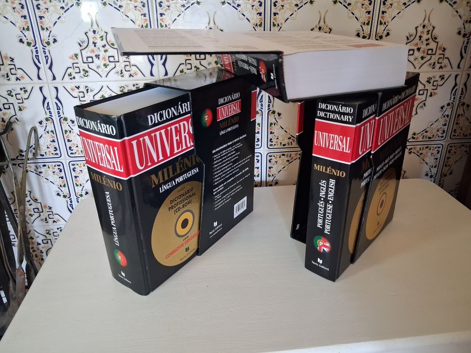 Pack 3 dicionários Universal da Texto Editora