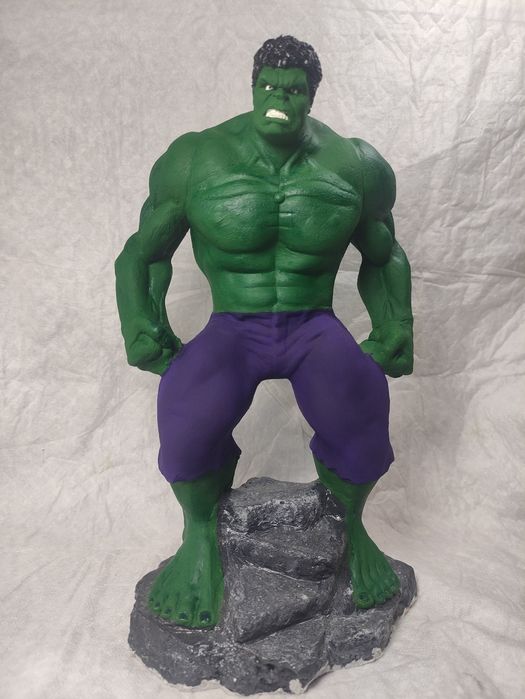 Marvel Халк Статуя Гiпс