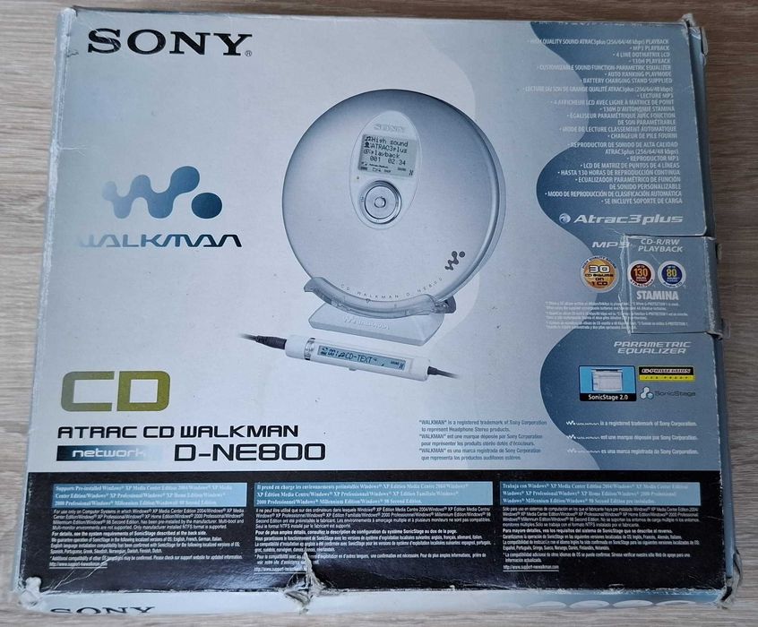 SONY D-NE800 model kolekcjonerski full box