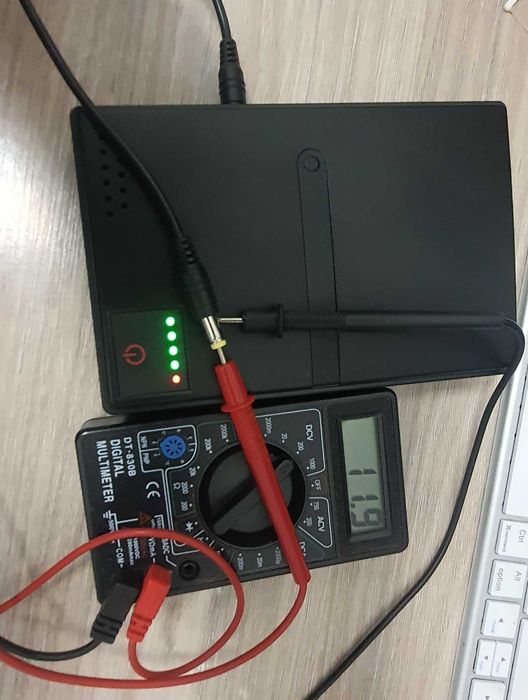ДБЖ для роутера UPS DC1018L з акумуляторами 4*3150mA*h (безперебійник Інтернету)