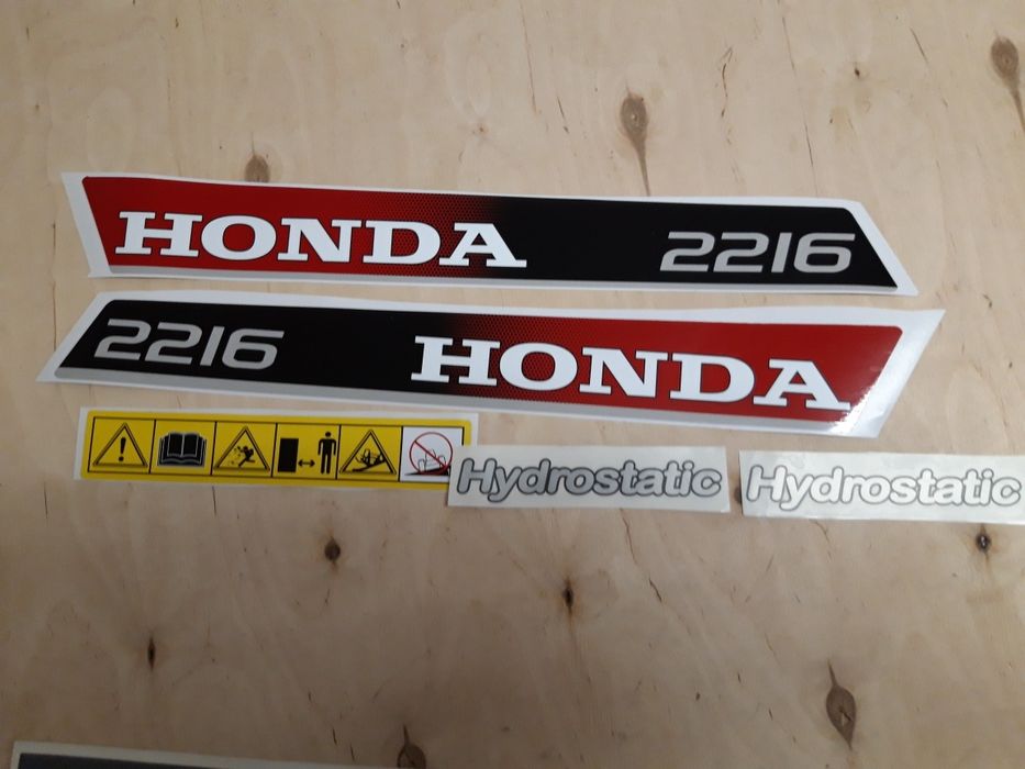 Naklejki Traktorek Kosiarka Honda 2213 h2216h 2218 h2113