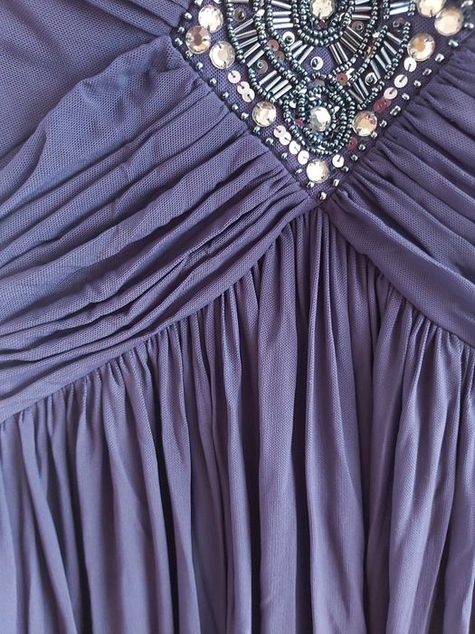 Vestido cerimónia azul marinho easy wear (el corte ingles)