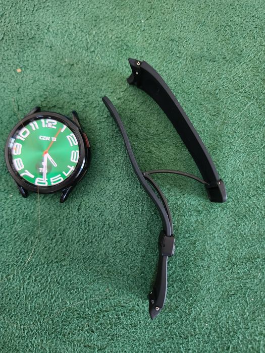 Pasek Samsung Galaxy Watch czarny, silikonowy
