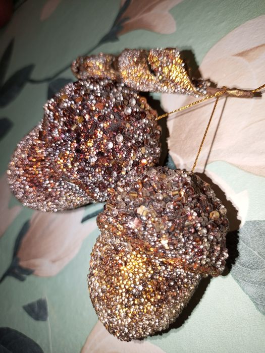 Новогоднее украшение жёлуди периода СССР