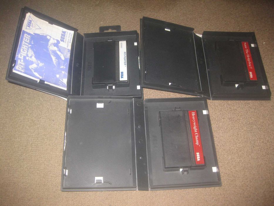 3 Jogos Sega Master System