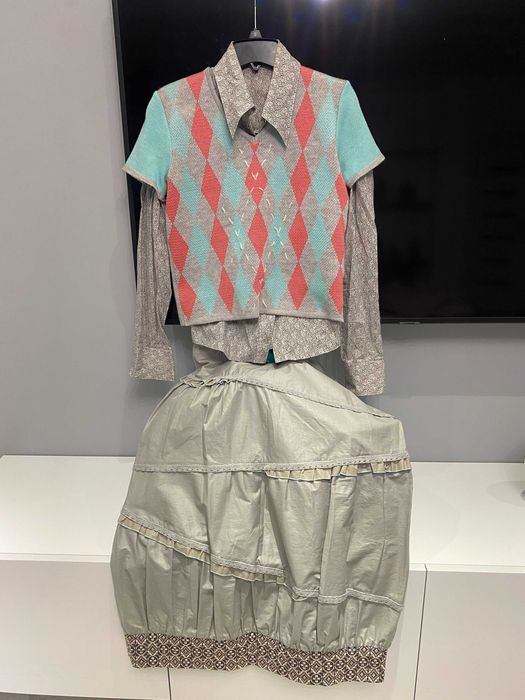 Костюм жіночий 3-х предметний Fashion House 46 р.