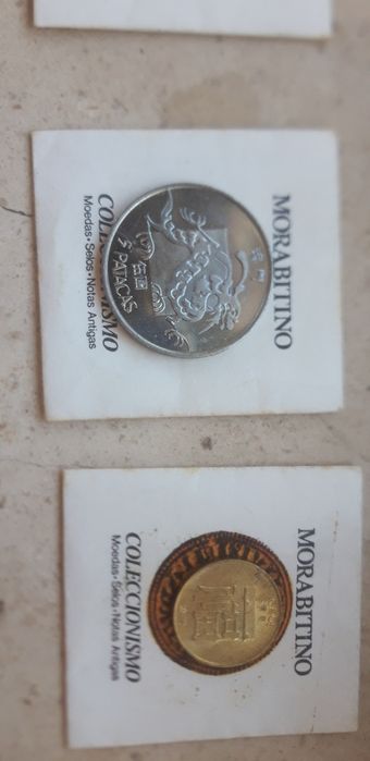 Conjunto Colecção de 5 Moedas de Macau