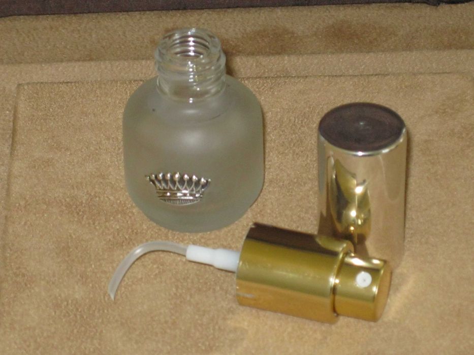 Frasco Perfume Com Prata Maciça de Lei  925`/.. C/Contraste