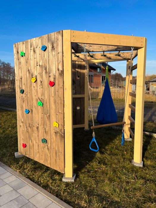 Plac zabaw małpi gaj ścianka wspinaczkowa siłownia ogrodowa NINJA 2