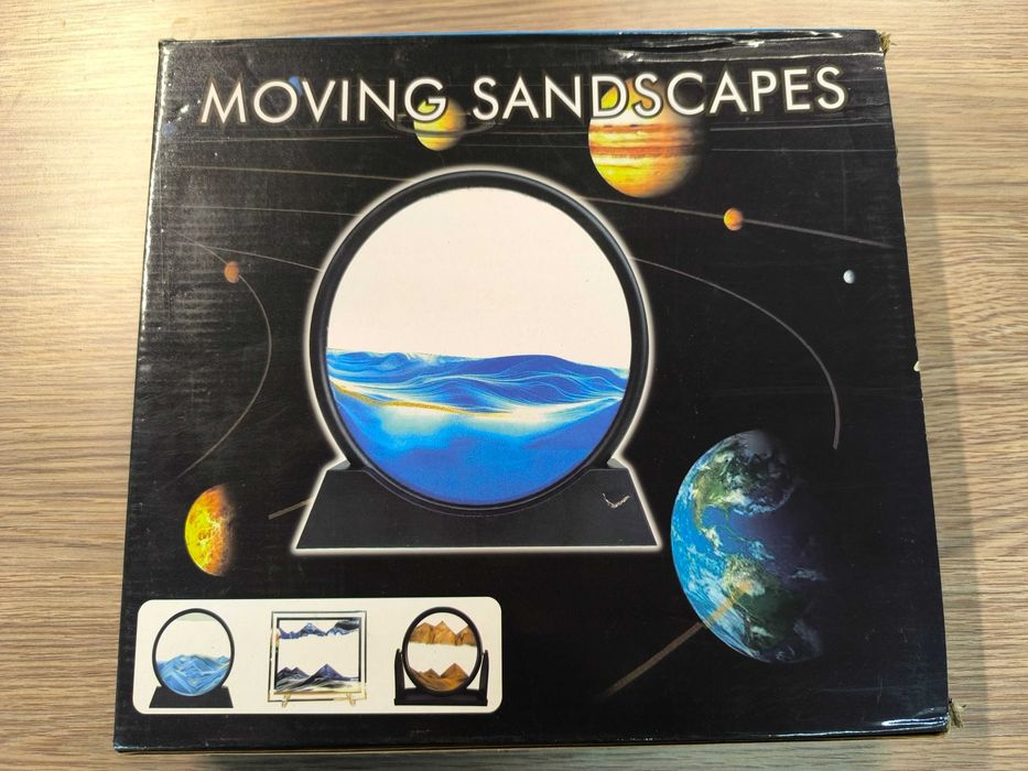 3D Klepsydra Art Dynamiczne malowanie piaskiem