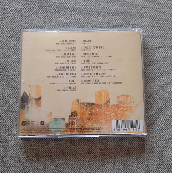 Robin Schulz CD "Sugar"430406601373143041