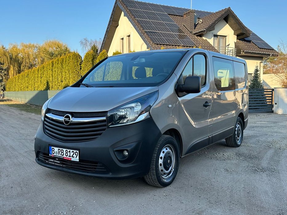 Opel Vivaro B 1.6 CDTI  125KM Klimatyzacja ABS Rejestrowany na 9 osobowy