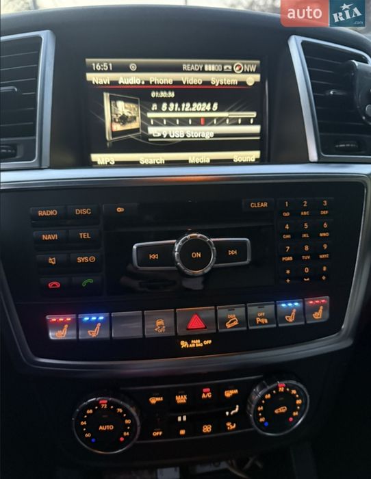 Mercedes ML350 W166 diesel 2013 Мерседес 350 дизель