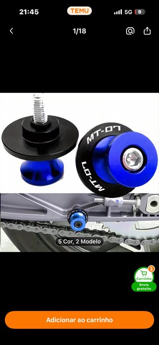 YAMAHA MT07 de 2015 a 2024,