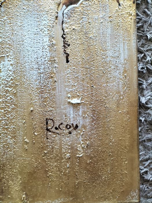 Quadro pintado à mão