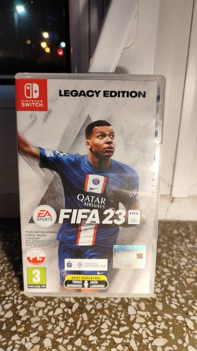 FIFA 23 edycja Legacy PL po polsku Nintendo switch Poznań