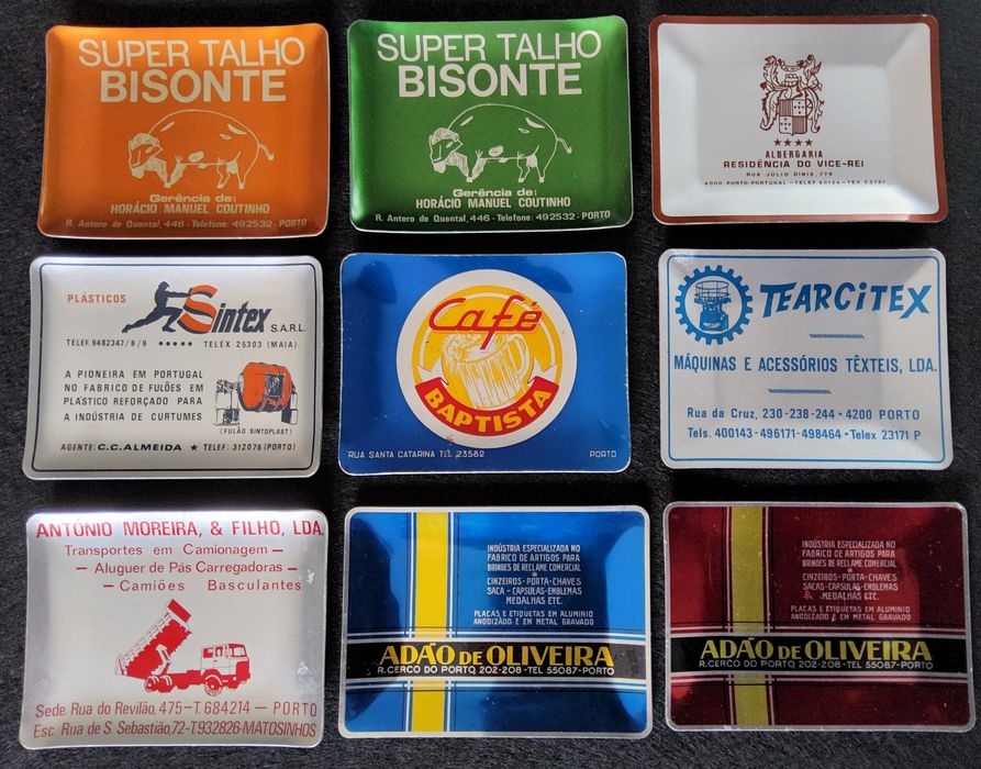 Colecionismo - Cinzeiros publicitários 4