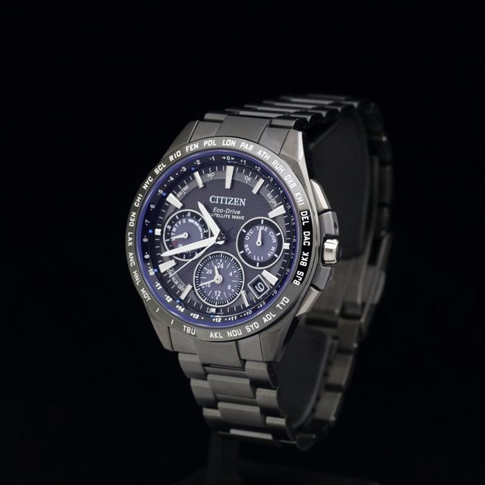 Zegarek Citizen Attesa LIGHT IN BLACK CC9017-59L