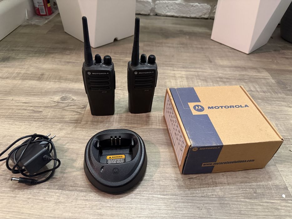 Nowy Zestaw 2x Motorola DP1400 UHF (MDH01QDC9JA2ANB) – Komplet, Nieużywany