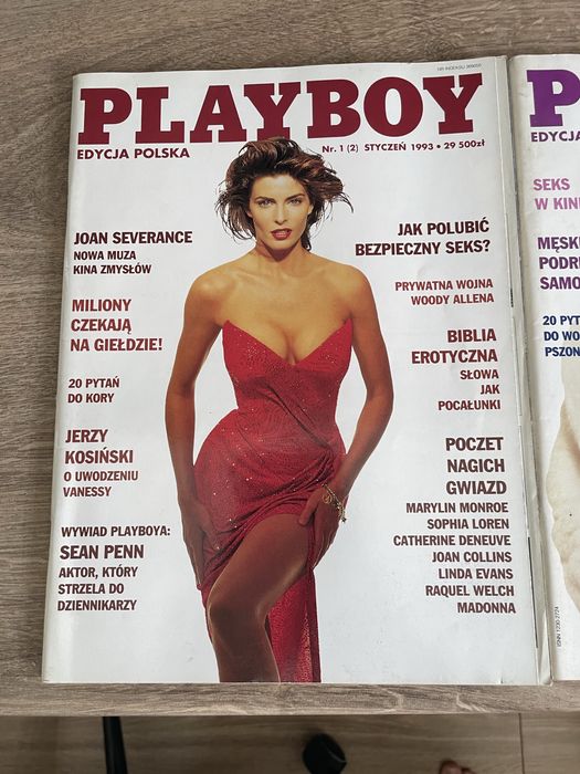 Pierwsze wydania Playboy w Polsce 1993 + 1998 GRATIS