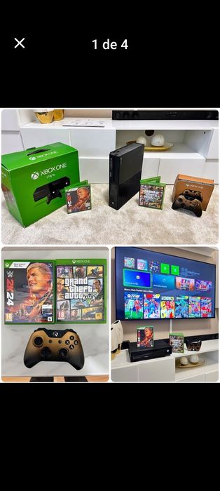 Xbox One Fat 1000GB Preta (possivel troca)Ver Descrição*