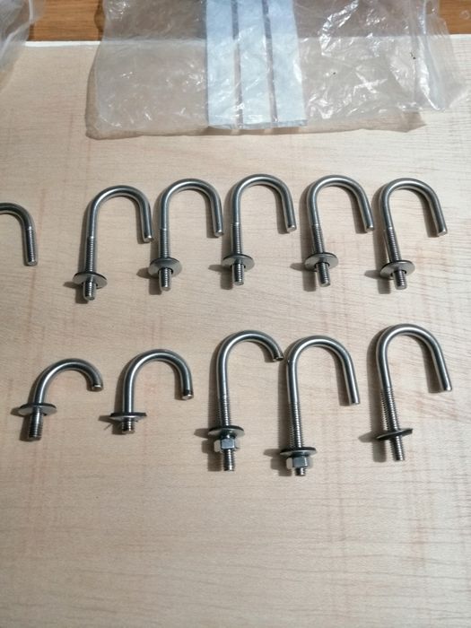 17 Ganchos de INOX  M6