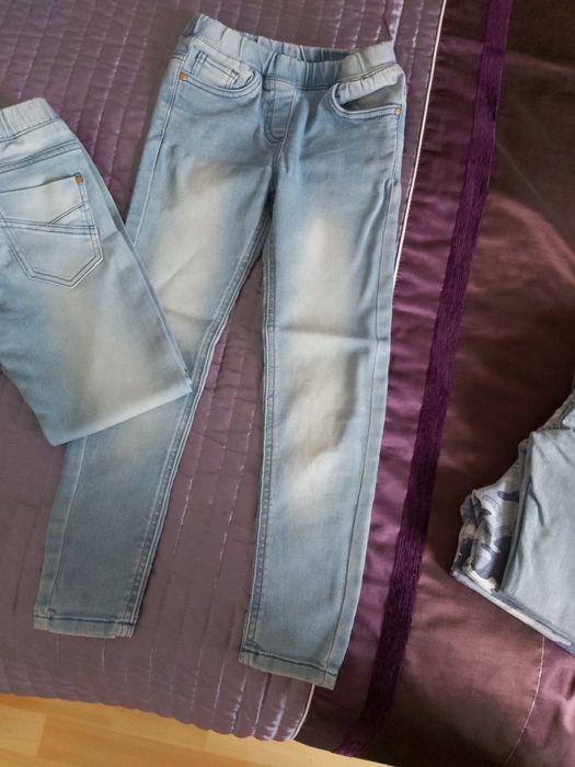 Rozne jeansy, treginsy Pepperts, Denim, Cool Club dla blizniaczek ro