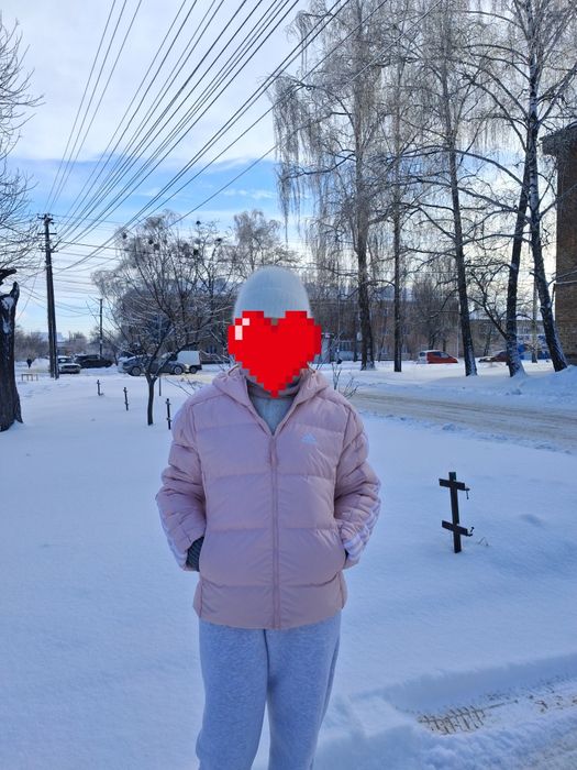 Новий пуховик Adidas