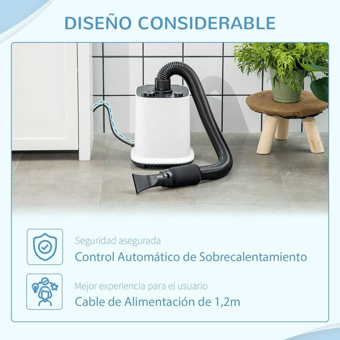 Secador de cabelo para cães 2000 W