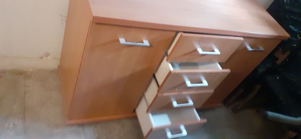 Komoda + Słupek na Książki