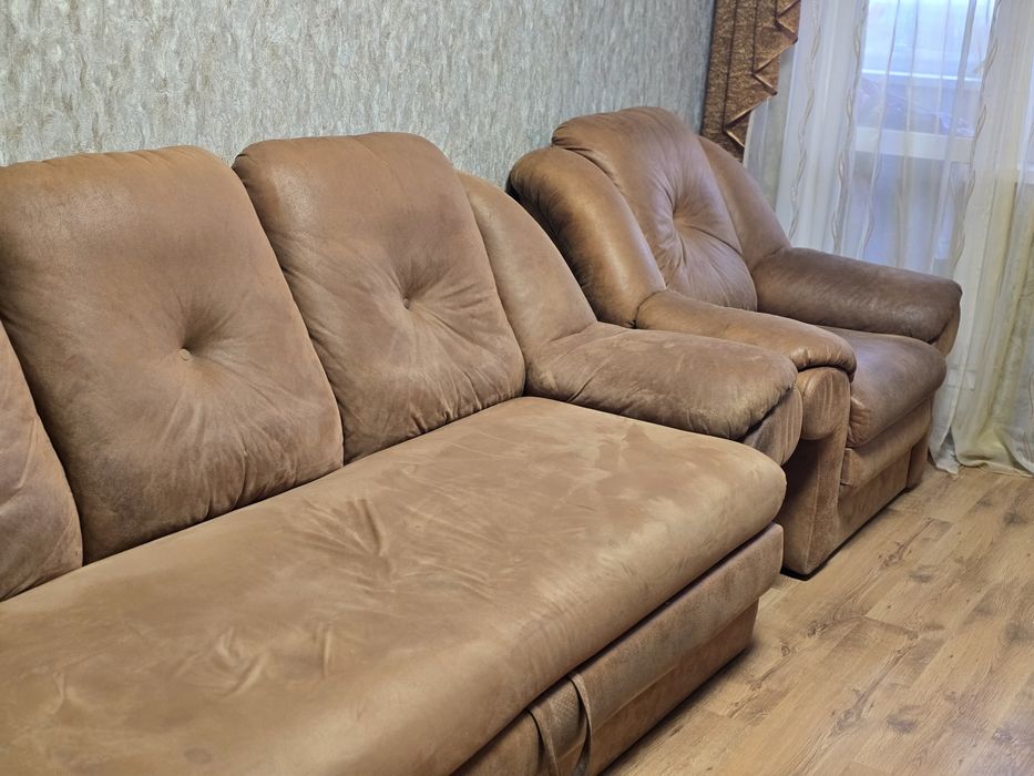 Продам Диван + два кресла уголок диван мягкий диван