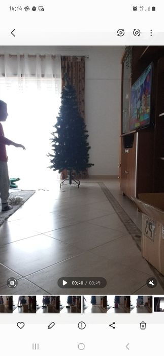 Arvore de natal 1,80 slim