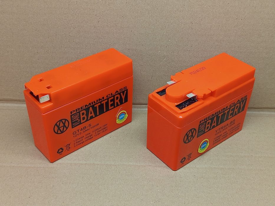 Акумулятор скутера АКБ GEL  12V 2.3Ah Honda/Suzuki/Yamaha  "VLAND/MSU"