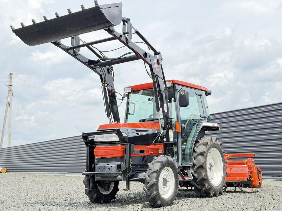 Kybota GL261, міні трактор Кубота ЖЛ,Кубота GL261,Трактор з фронтальним погрущиком , з кабіною трактор