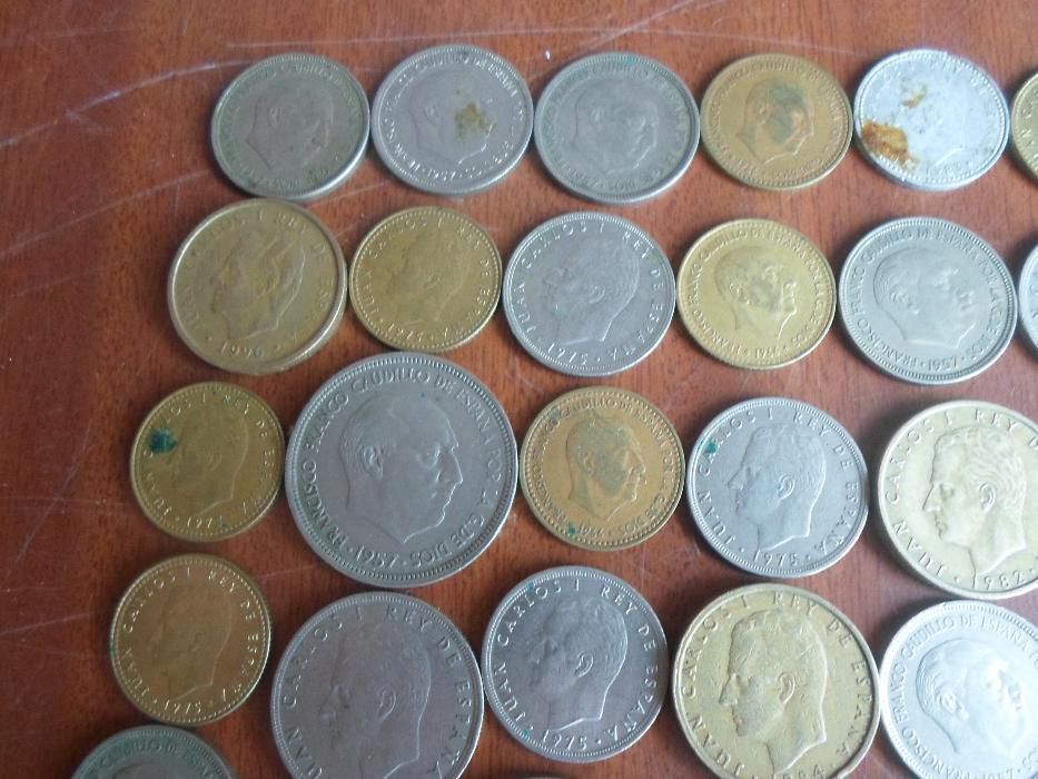43 moedas de espanha