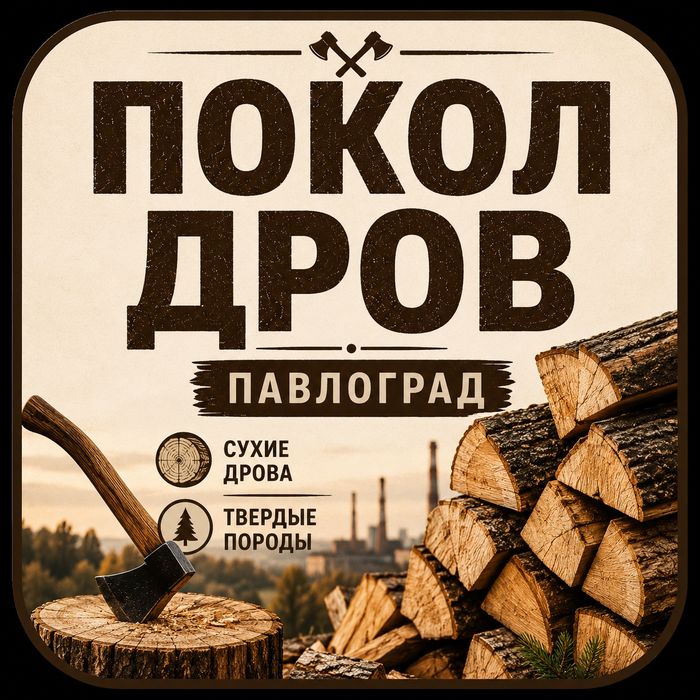 Поколю дрова Павлоград