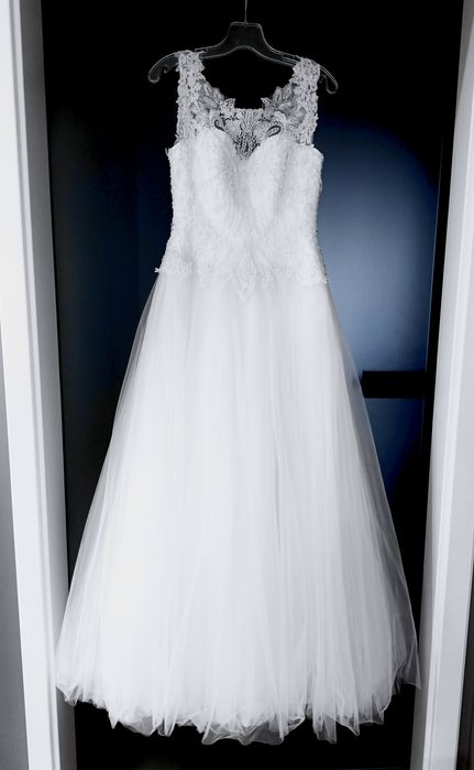 Suknia ślubna z gorsetem